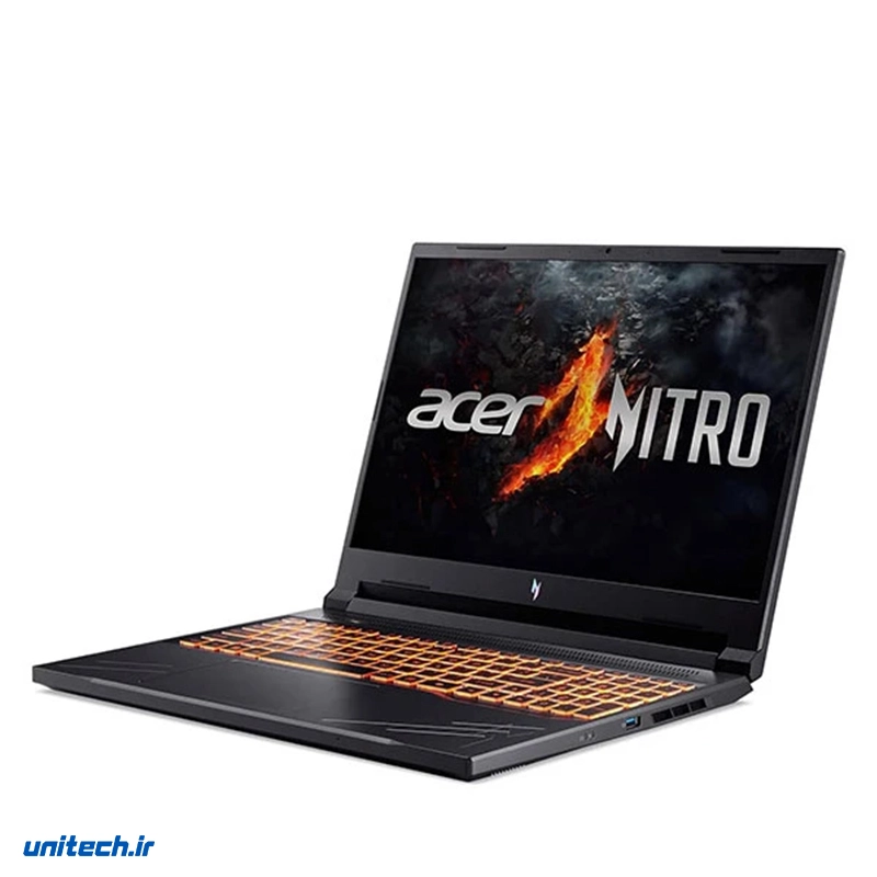 لپ تاپ 16 اینچی ایسر مدل Nitro V 16 ANV1671760Qi7 14650HX16GB DDR5 5600MHz512GB SSDRTX4050FHD 165Hz2